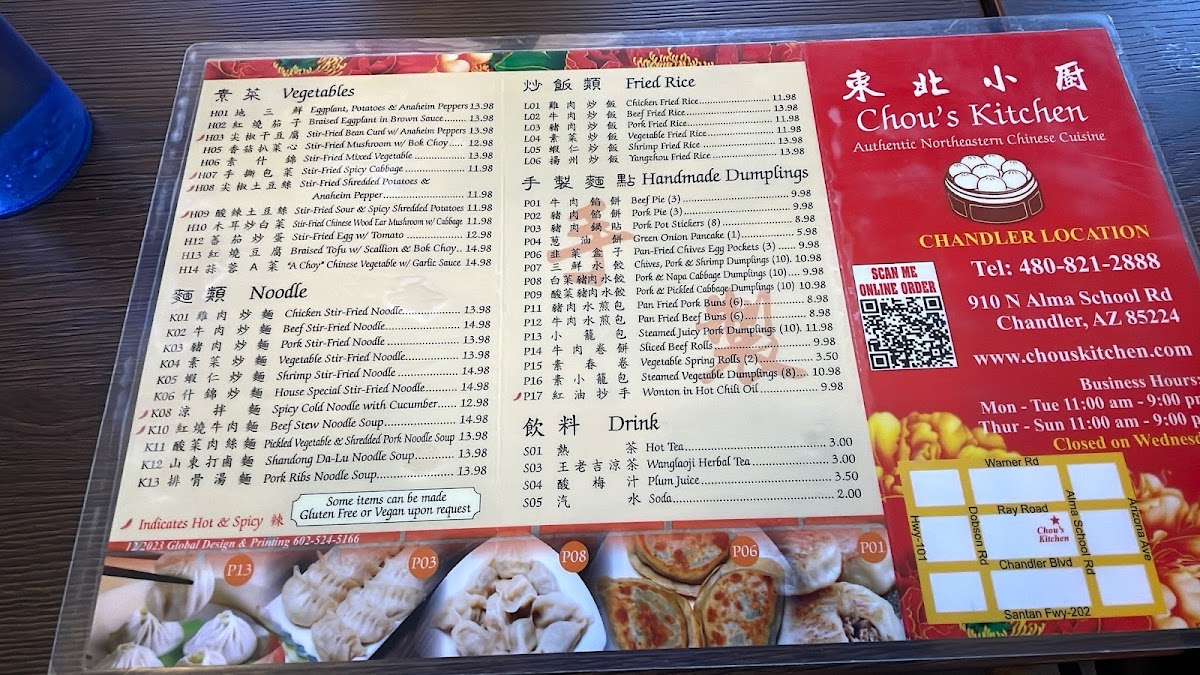 Menu Chou's Kitchen-9